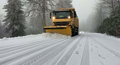 Büyükşehir hafta sonunda karla mücadeleye hazır