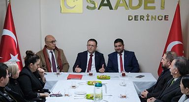 Sertif Gökçe’den Saadet ve DEVA Derince’ye ziyaret