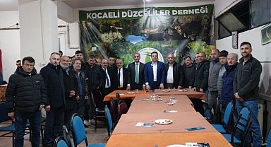 Türel, Düzcelilerle buluştu