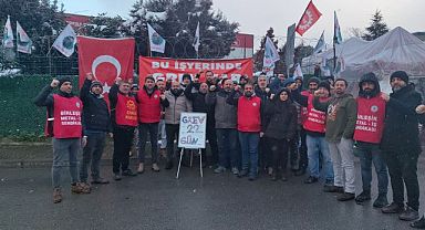 EMEP'ten soğuk kış gününde grevci işçilere sıcak çorba