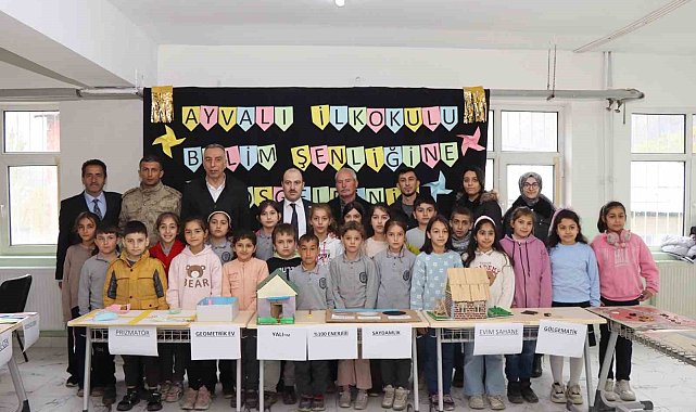 Oltu Ayvalı İlkokulu'nda bilim şenliği coşkusu