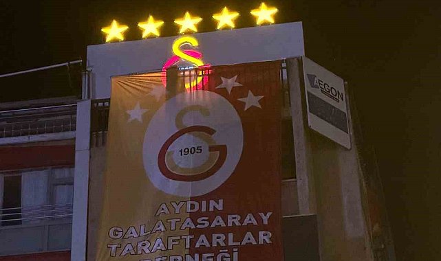 Galatasaraylılar, Aydın'da beşinci yıldızı yaktı