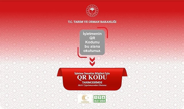 Gıda işletmelerinde 'Karekod' uygulaması artık mecburi