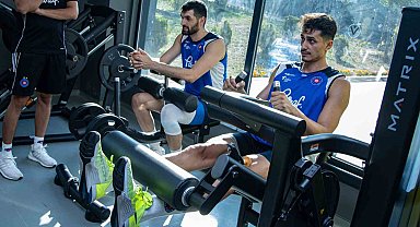 Halkbank, Bolu kampının ilk gününde ağırlık çalıştı