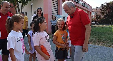 Nilüfer'de çocuklara spor sevgisi aşılanıyor