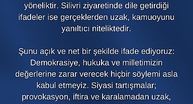 Okandan: "Özel'in açıklamaları toplumsal huzuru zedelemeye yöneliktir"
