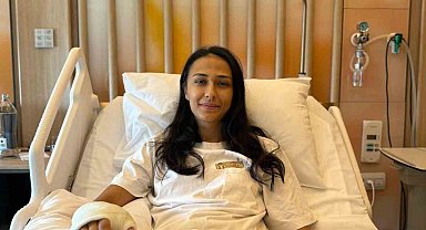 Simge Aköz, elinden operasyon geçirdi