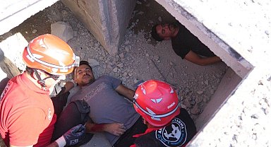 Adıyaman Belediyesi'nden gerçeği aratmayan deprem tatbikatı