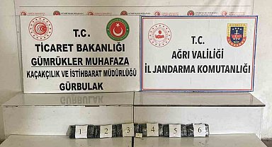 Ağrı'da tırın dorsesinde uyuşturucu ele geçirildi