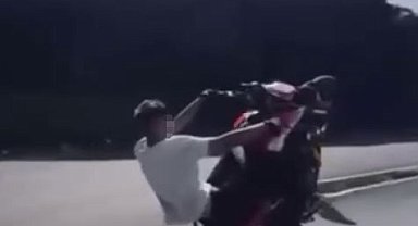 Akrobatik hareketler pahalıya patladı: 73 bin lira ceza kesildi, motosikleti bağlandı