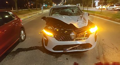 Aksaray'da otomobilin çarptığı yaya hayatını kaybetti