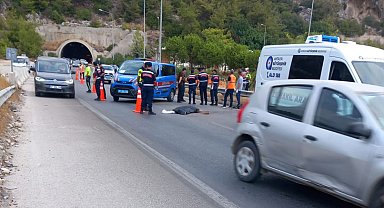 Antalya'da motosiklet kazası: 1 ölü
