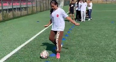 Avrupa Spor Haftası'nda sahada eğitimler sürüyor