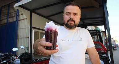 Aydın'da 15 yıldır sanayi esnafını serinletiyor
