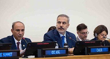 Bakan Fidan: "İsrail'in suçlarını uluslararası toplumun önünde ifşa etmeliyiz"