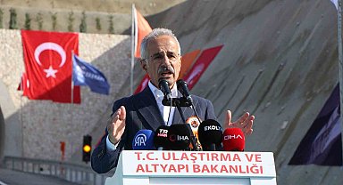 Bakan Uraloğlu: "Badal Tüneli'nin kıymetini uzun yol şoförlerimiz bilir"
