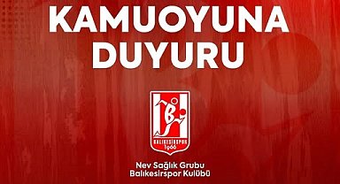 Balıkesirspor'da olağanüstü genel kurul tarihi belli oldu
