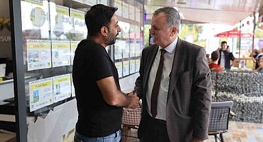 Başkan esnafla buluştu, talepleri dinledi