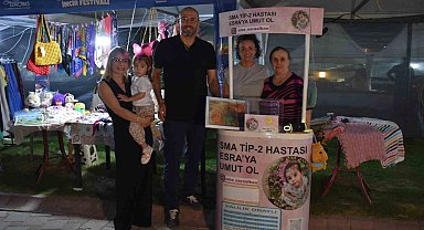 Başkan Zencirci, festival alanındaki stantları gezdi