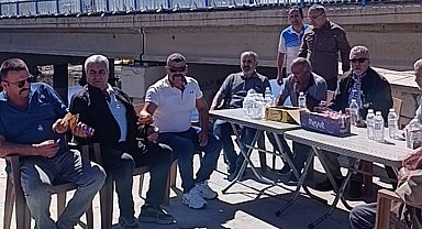 Beyşehirli balıkçılar göl için endişeli, göl kenarında toplanıp kurban kestiler