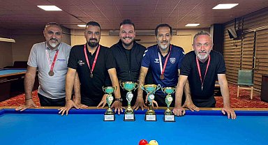 Bilardoda Şampiyon Özkan Kocabıyık