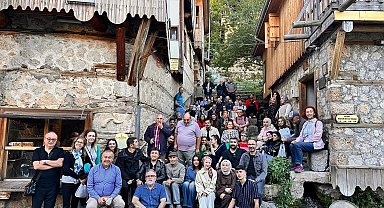 Bilim insanları Kemaliye'yi gezdi