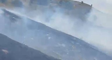 Bolu'da kırsal alanda çıkan yangın ormana sıçramadan söndürüldü