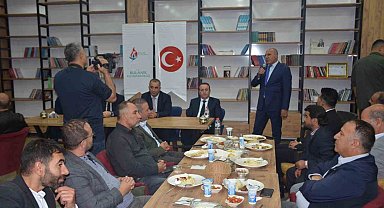 Bulanık İlçe Milli Eğitim Müdürü Tunçel'e veda yemeği