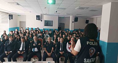 Çarşamba'da lise öğrencilerine bağımlılıkla mücadele semineri