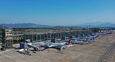 Dalaman Havalimanı Ağustos ayında 1 milyon yolcu sayısına yaklaştı
