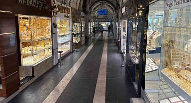 Diyarbakır'da kuyumcular çarşısında durgunluk