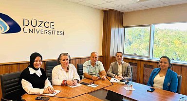 Düzce Üniversitesi kampüsünde hayat var