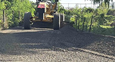 Düzce'de köylerde yeni yollar açılıyor