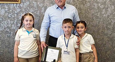 Düzceli öğrenciler yeşil vatan için 207 fidan dikti