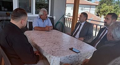 Emirdağ Müftüsü Eker'den Kıbrıs Gazisi Ali Yüksel'e ziyaret