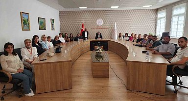 Erasmus kapsamında Avrupa'dan gelen öğretmenler Kütahya'da ağırlandı