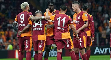 Galatasaray, Süper Lig'de 6 maçta 18 gol attı
