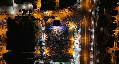 Germencik'te binlerce genç konserle coştu