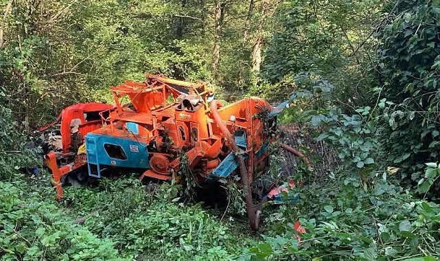 Giresun'da patoz uçuruma yuvarlandı: 1 ölü