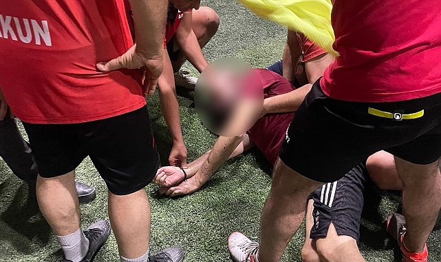 Halı saha maçı ölümle bitti