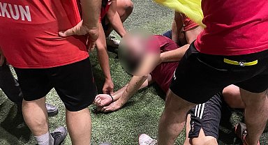 Halı saha maçı ölümle bitti