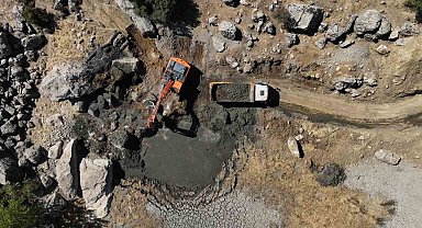 Hazro'daki gölet onarıldı