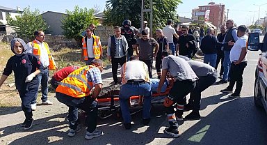 Iğdır'da meydana gelen kazada 3 kişi yaralandı