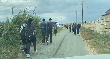 Iğdır'da okul yolu kazaya davetiye çıkarıyor
