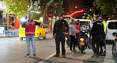 Isparta'da motosiklet ve motorlu bisikletlere yönelik denetim