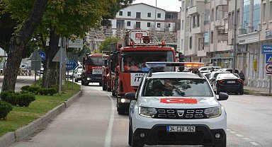 İtfaiyenin kuruluş yıl dönümü kutlaması