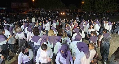 Kadınlar 'Şalvar Gecesi'nde buluştu