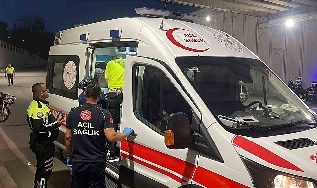 Karaman'da motosiklet kazası: 1 yaralı