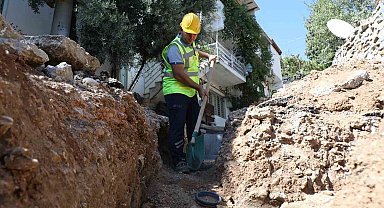 Karamehmet Mahallesi'nde altyapı sorunu çözülüyor