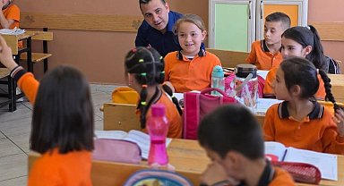 Kaymakam Algın'dan Yeşilova Köyü İlkokulu'na ziyaret